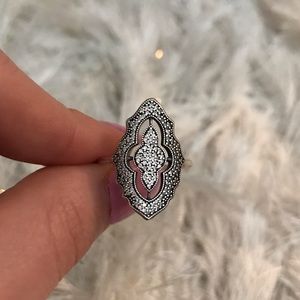 Pandora Sparkling Lace Ring size 54